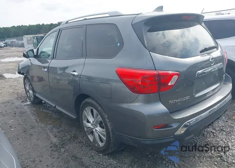 2019 Nissan Pathfinder Sl z USA, uszkodzony, nr VIN 5N1DR2MM6KC590492